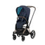 Cybex Priam 4 Complete Stroller Rose Gold Nautical Blue
