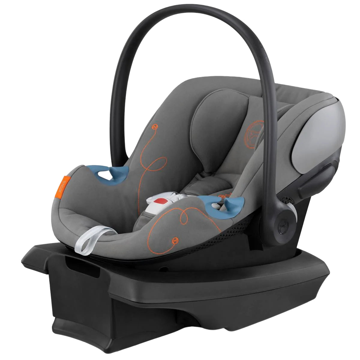 Cybex Aton G Infant Car Seat w/ SensorSafe - Lava Grey