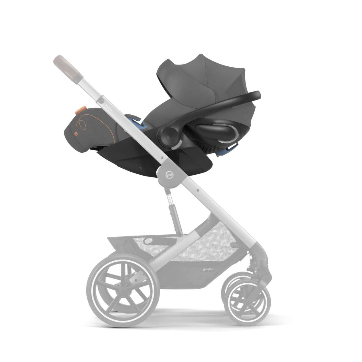 Cybex Cloud G Lux With SensorSafe - Lava Grey