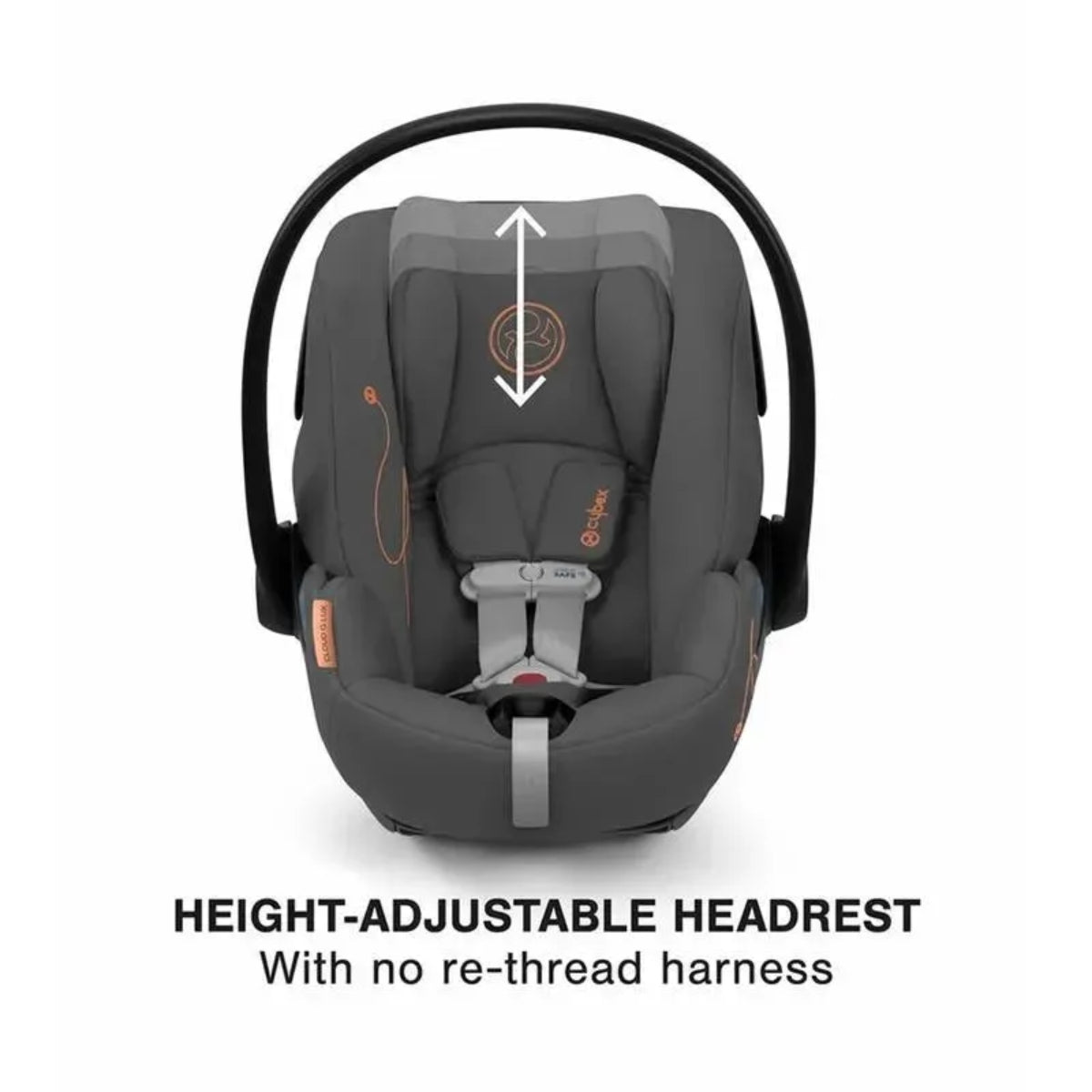 Cybex Cloud G Lux With SensorSafe - Lava Grey