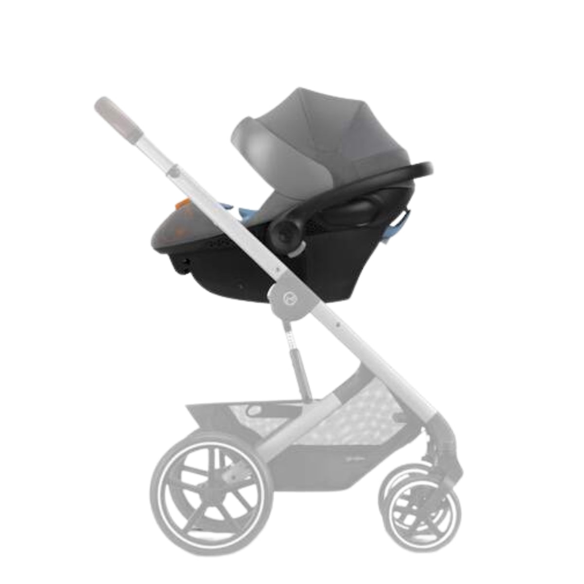 Cybex Aton G Infant Car Seat w/ SensorSafe - Lava Grey