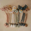 Mushie Silicone Pacifier Clip | Hera Faux Wood