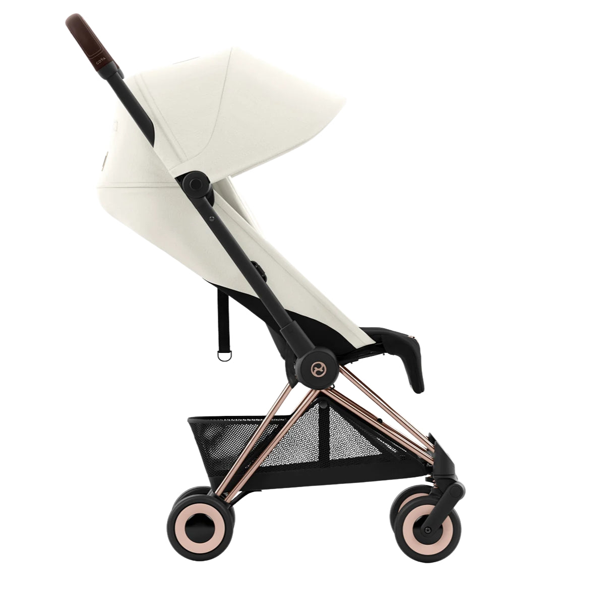 Cybex COYA Compact Stroller - Rose Gold / Off White