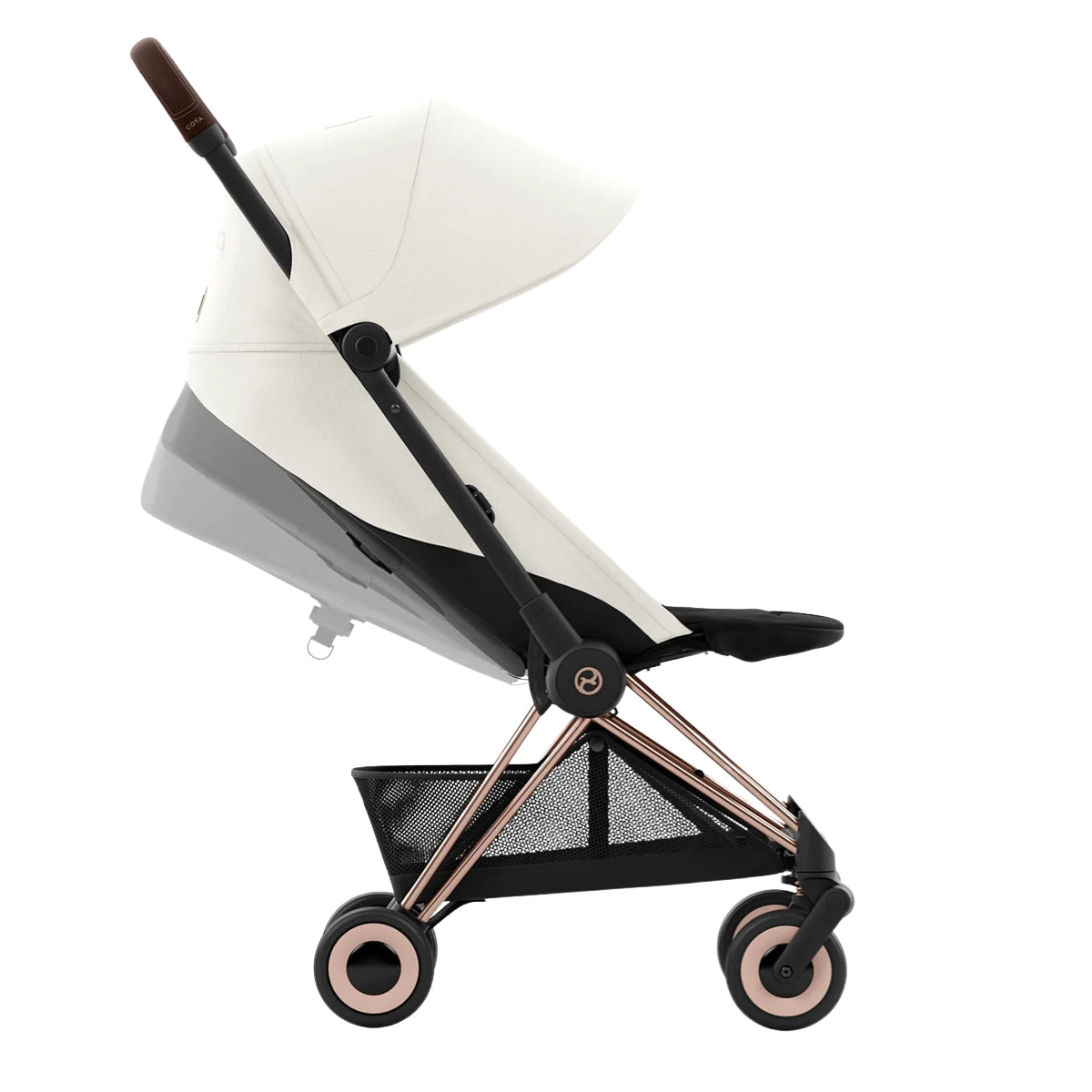 Cybex COYA Compact Stroller - Rose Gold / Off White