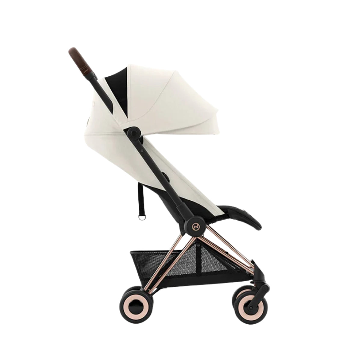 Cybex COYA Compact Stroller - Rose Gold / Off White
