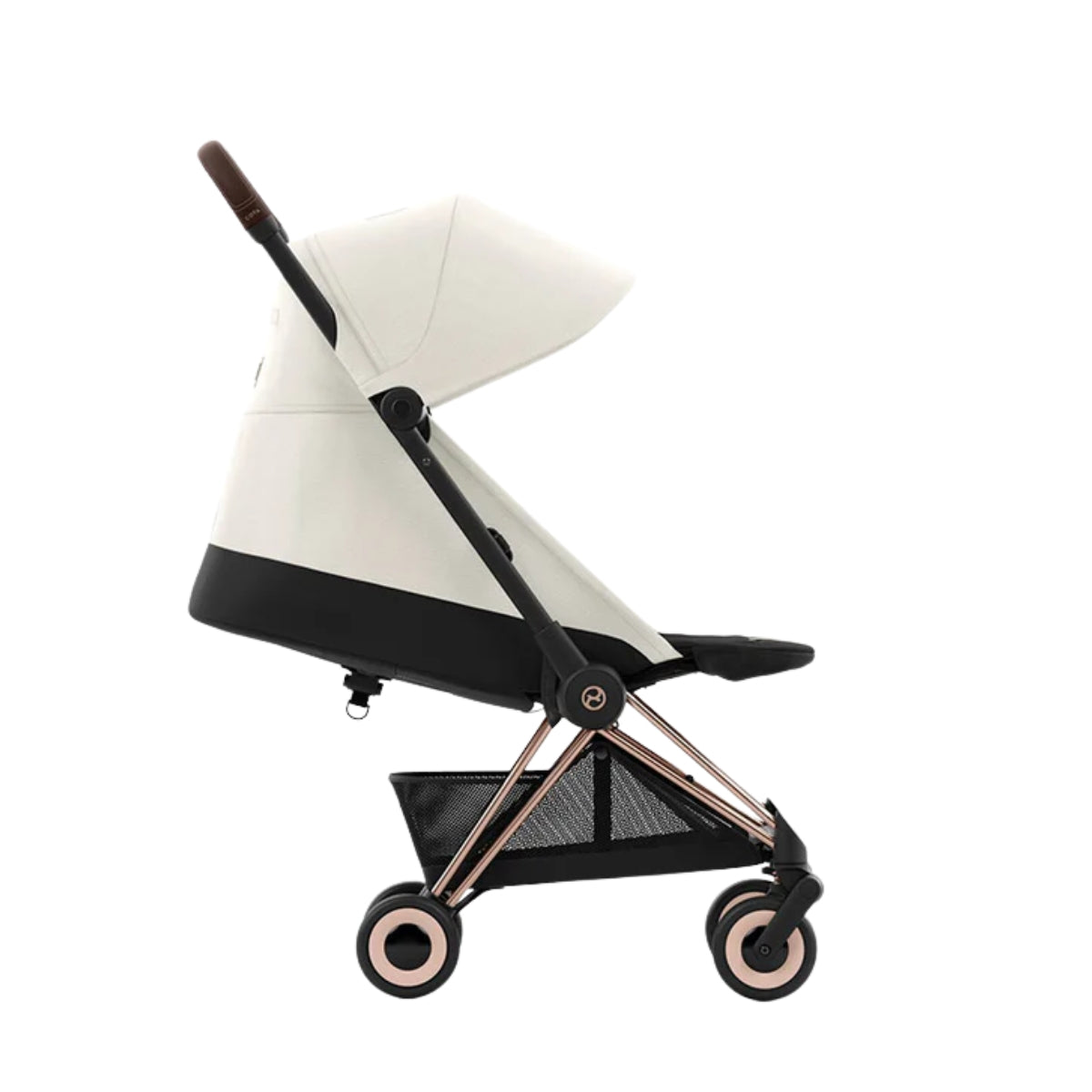 Cybex COYA Compact Stroller - Rose Gold / Off White
