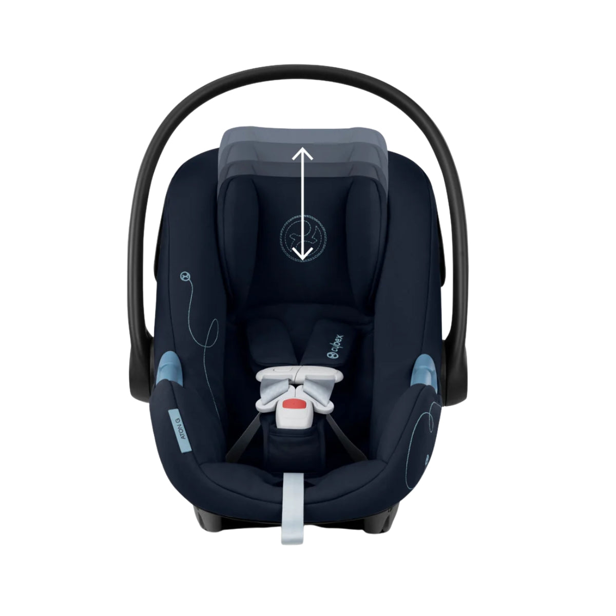 Cybex Aton G Swivel Infant Car Seat w/ SensorSafe - Ocean Blue