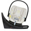 Cybex Aton G Swivel Infant Car Seat w/ SensorSafe - Seashell Beige