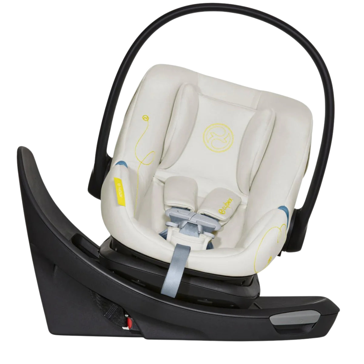 Cybex Aton G Swivel Infant Car Seat w/ SensorSafe - Seashell Beige