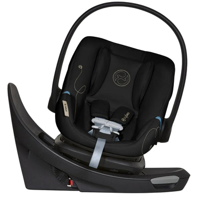 Cybex Aton G Swivel Infant Car Seat w/ SensorSafe - Moon Black