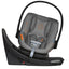 Cybex Aton G Swivel Infant Car Seat w/ SensorSafe - Lava Grey