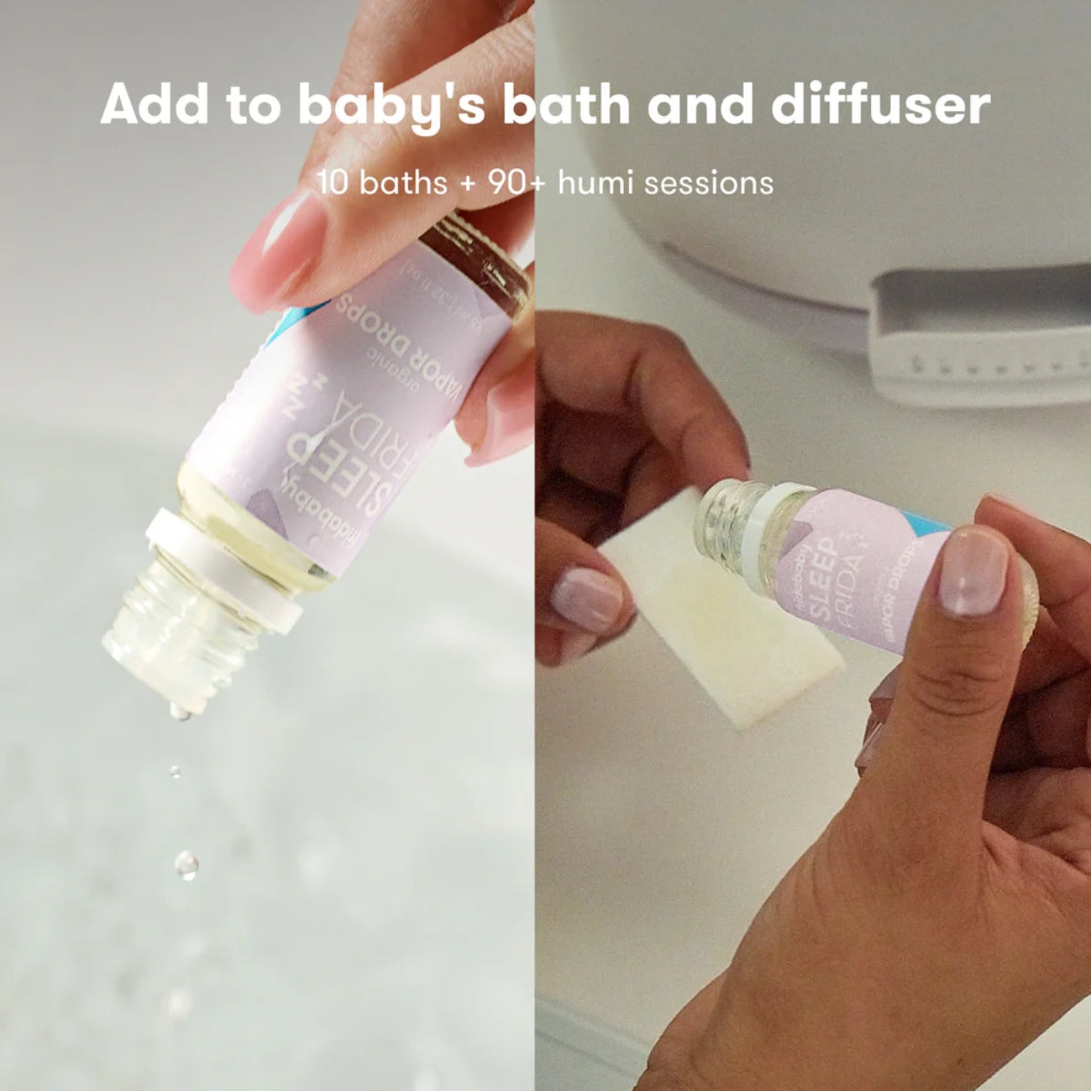 Vapor De Banho Fridababy Hora do Dormir 9,5ML - Calming Bedtime Routine
