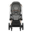 Cybex E-Priam 2 Stroller - Rose Gold/Brown Frame and Soho Grey Seat Pack