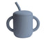 Mushie Silicone Training Cup + Straw - Tradewinds