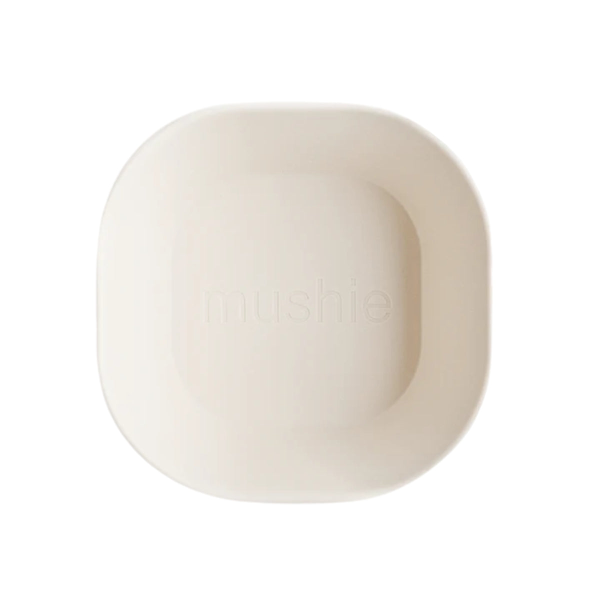 Mushie Square Dinnerware Bowl Set of 2 - Ivory