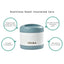Beaba Stainless Steel 16 oz Jar - Midnight