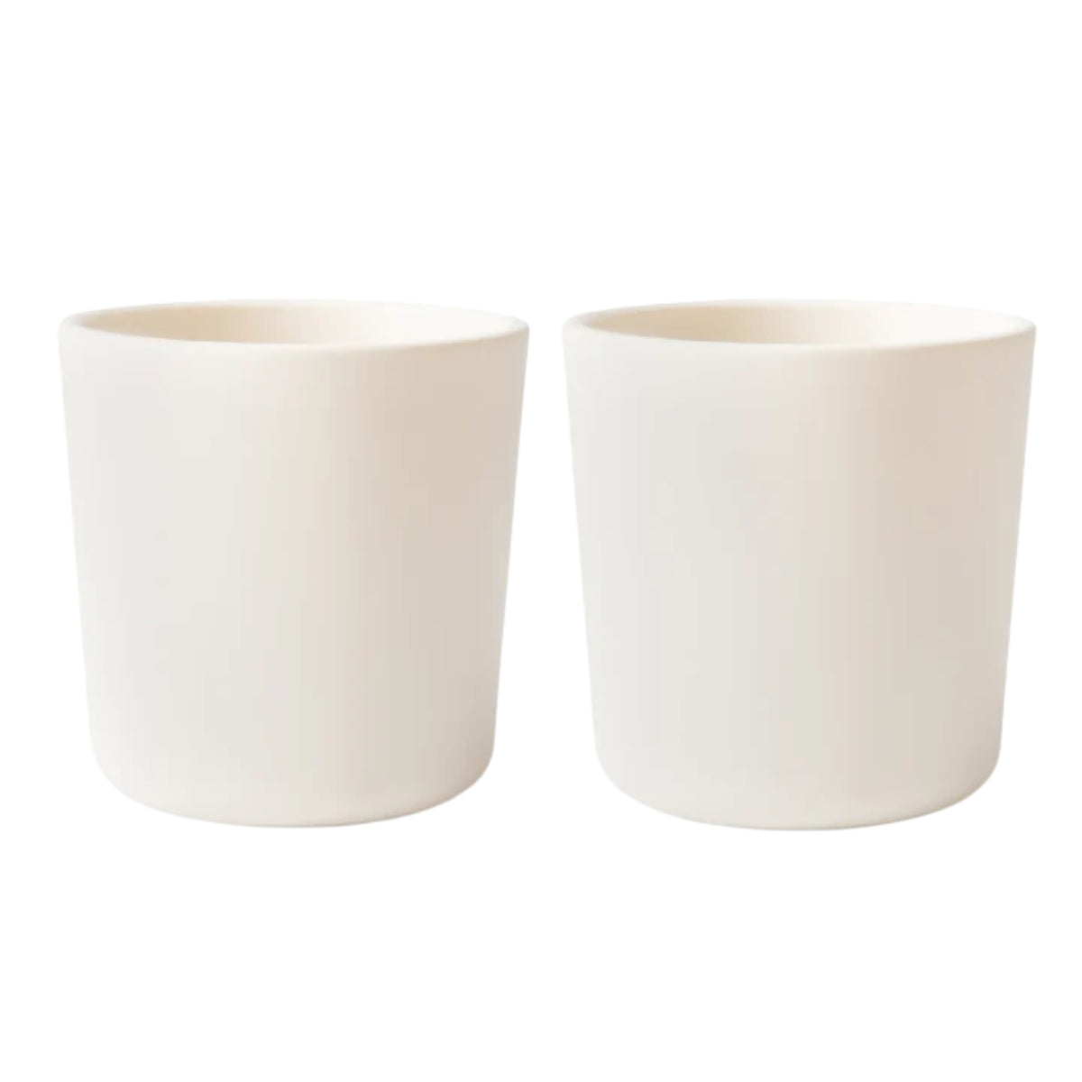 Mushie Dinnerware Cup Set Of 2 - Ivory