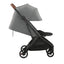 UPPAbaby Minu V3 Compact Stroller - Greyson (Charcoal Melange / Carbon Frame / Saddle Leather)