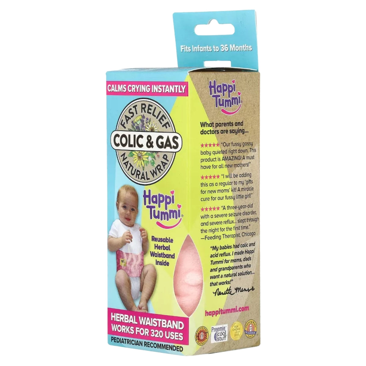 Happi Tummi Waistband Pink