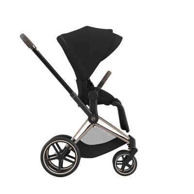 Cybex Priam 4 Complete Stroller Rose Gold Deep Black