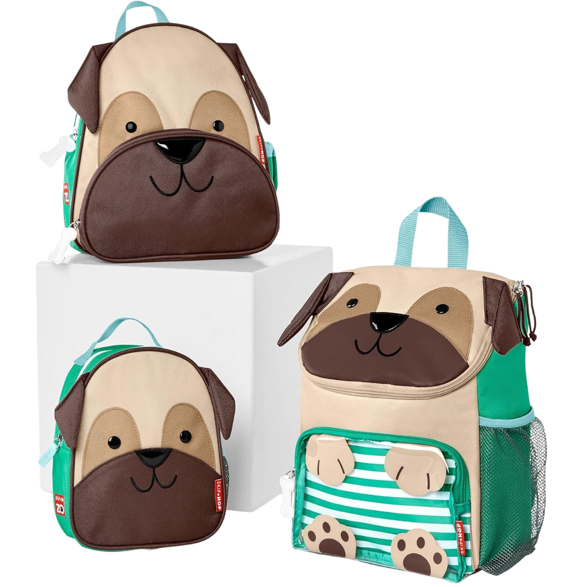 Skip Hop Little Kid Backpack Pug