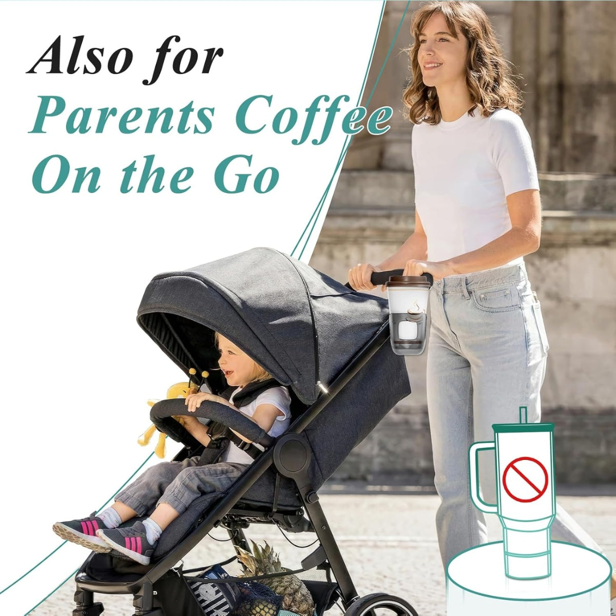 Uppababy - Cup Holder For Vista, Cruz And Minu