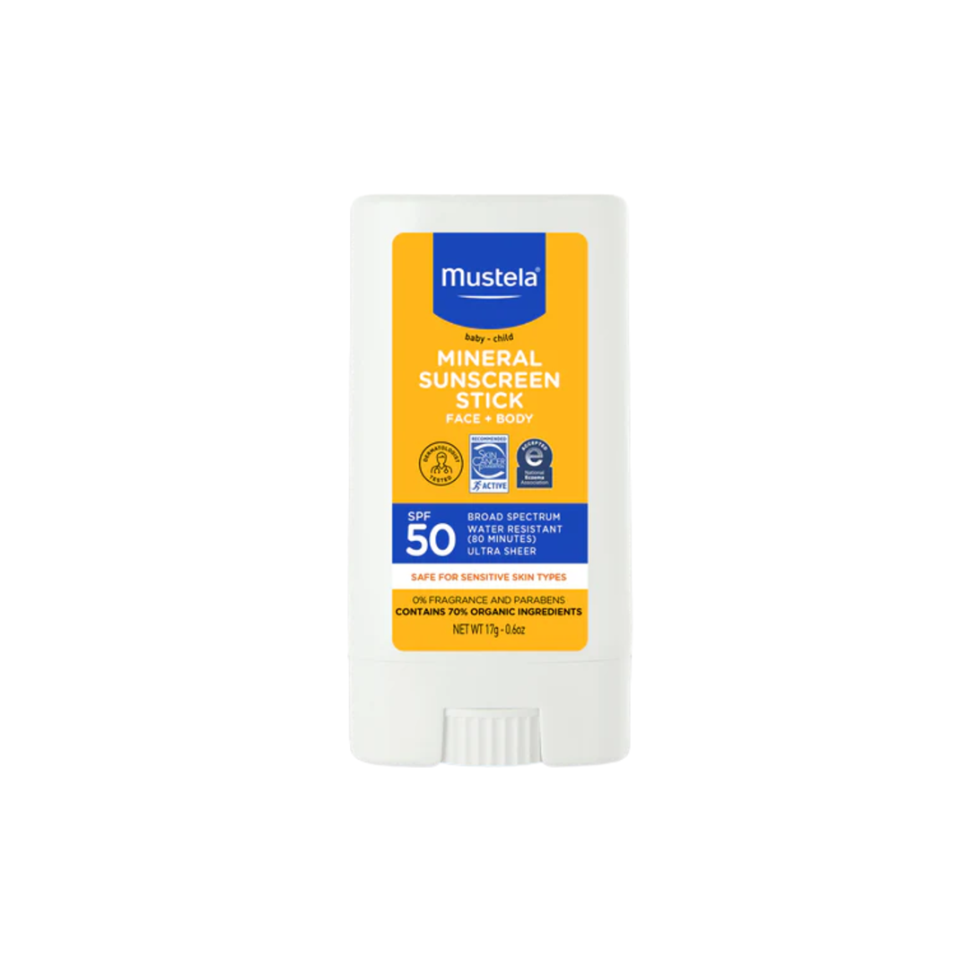 Mustela Baby Mineral Sunscreen Stick SPF 50 Broad Spectrum
