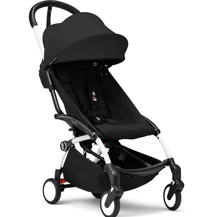 Stokke YOYO³ Stroller - Black On Black (Color pack + frame)