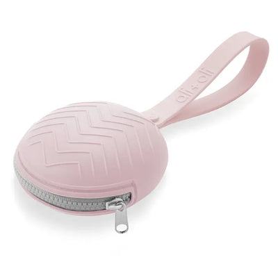 Ali + Oli Pacifier Holder Case - Pink - Luna Baby Store Miami