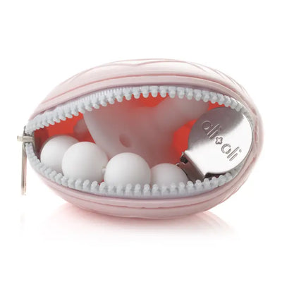 Ali + Oli Pacifier Holder Case - Pink - Luna Baby Store Miami