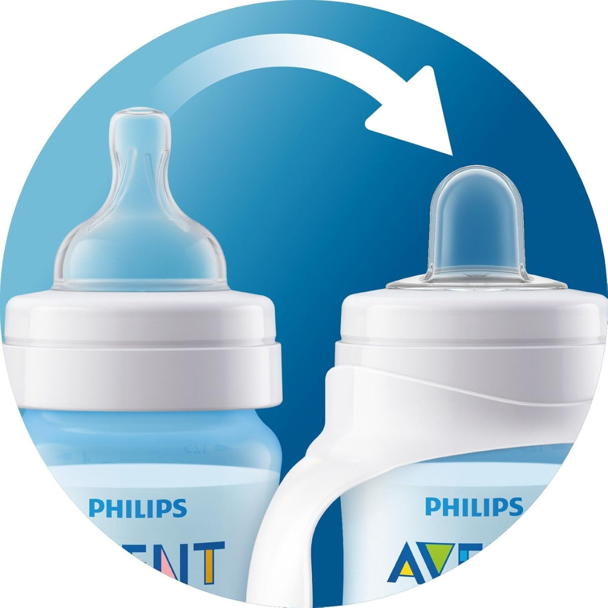 Philips Avent My First Transition Cup 4oz - Blue