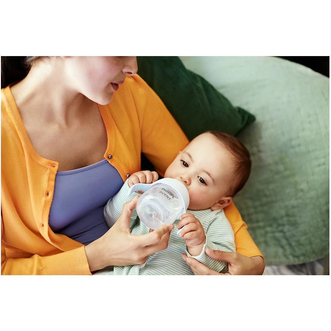 Philips Avent - 1Pk Natural Trainer Sippy Cup With Fast Flow Nipple And Soft Spout, Clear, 5Oz