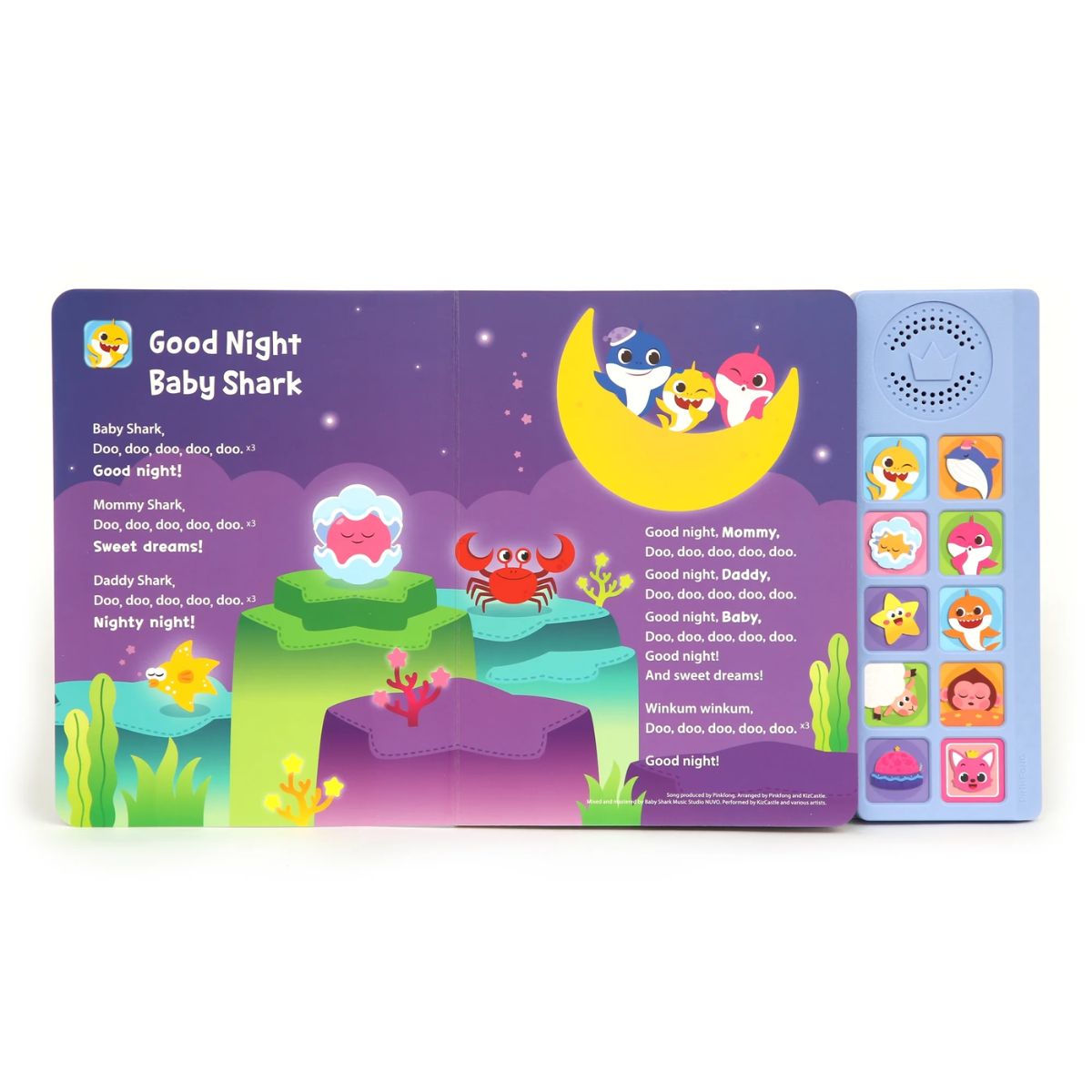 Pinkfong 10 Button Sound Book - Baby Shark Bedtime