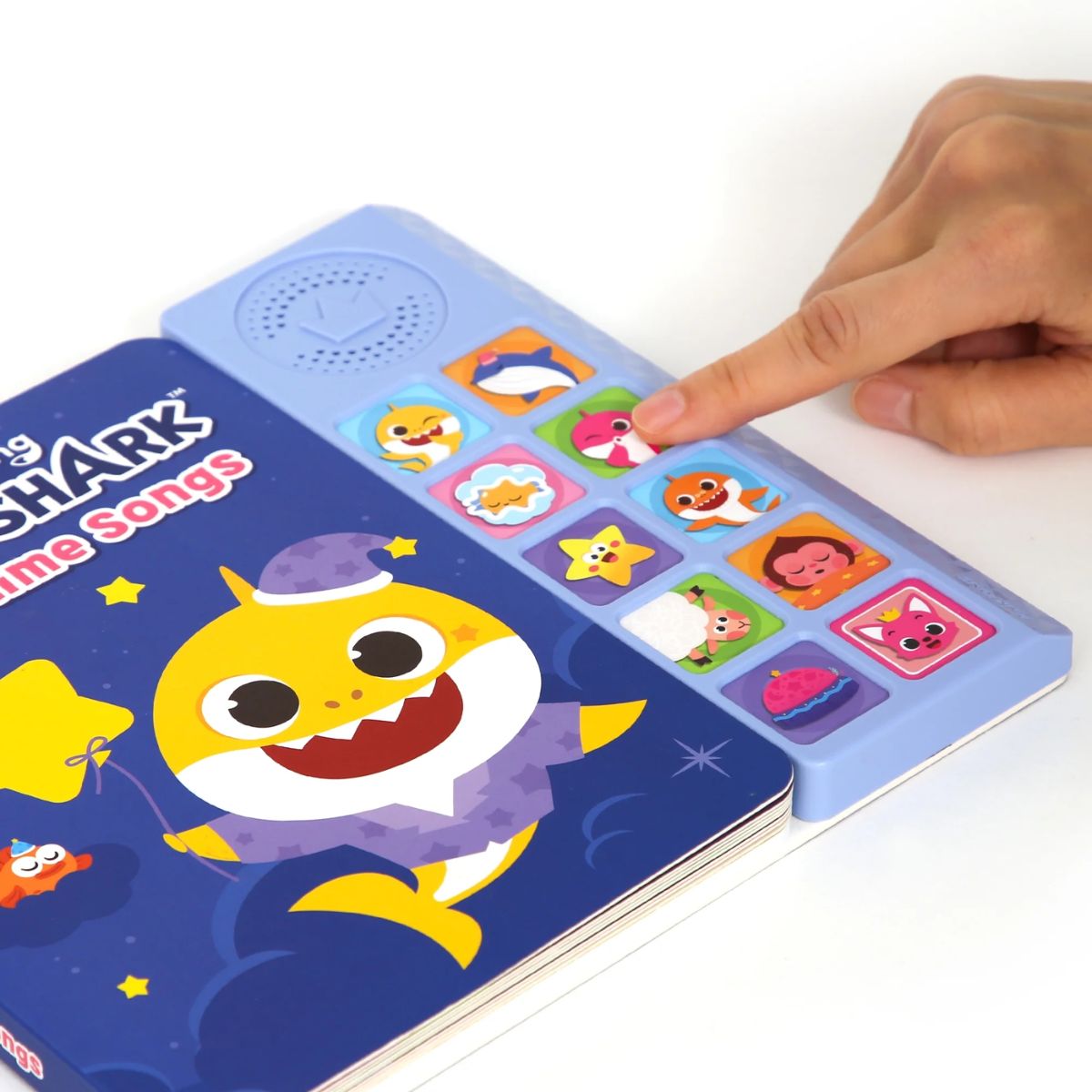 Pinkfong 10 Button Sound Book - Baby Shark Bedtime on Luna Baby Store Miami