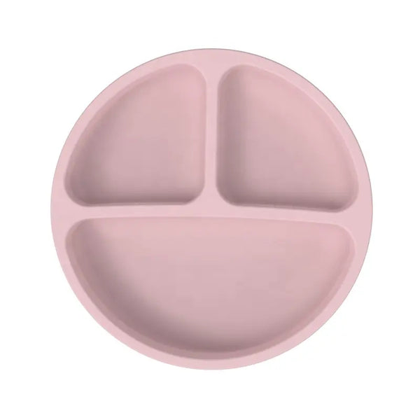 Plate Silicone Suction - Pink