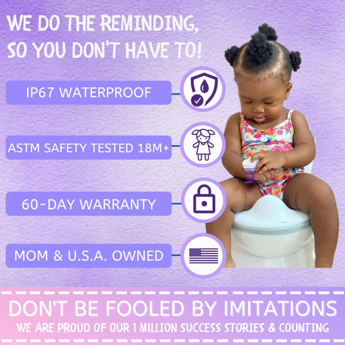 Potty Time Potty Watch - Purple