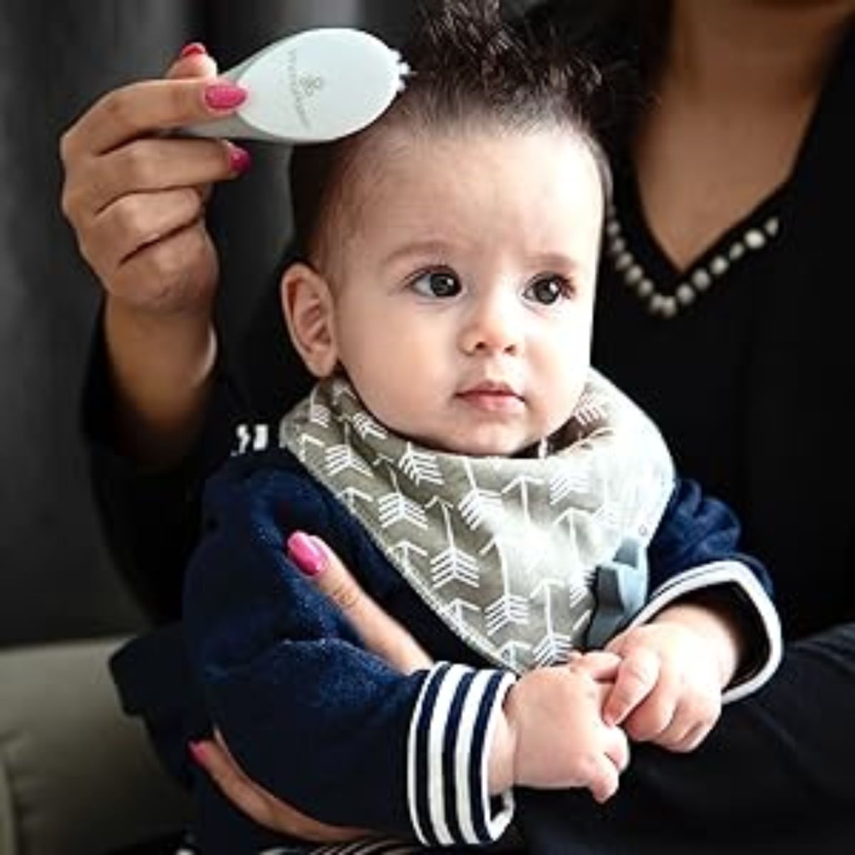 Primo Passi Baby Hair Brush and Comb Set - Pink