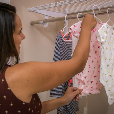 Primo Passi 6-Pack Infant & Toddler Clothing Hangers - White