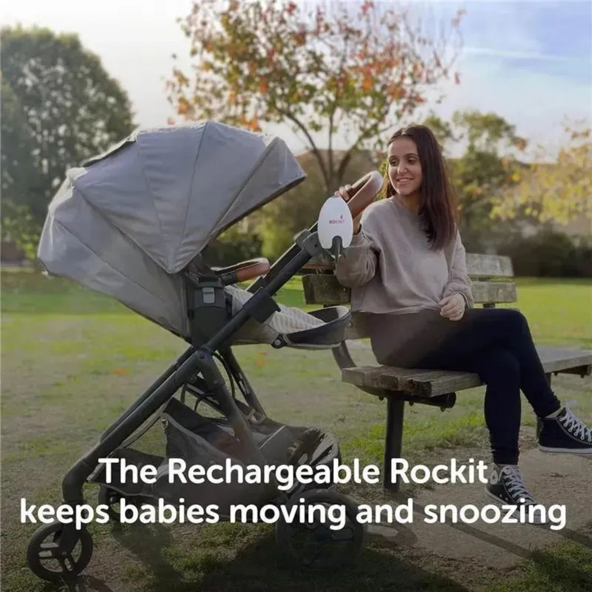 Rockit Portable Baby Rocker - USB Rechargeable 2.0 on Luna Baby Store Miami