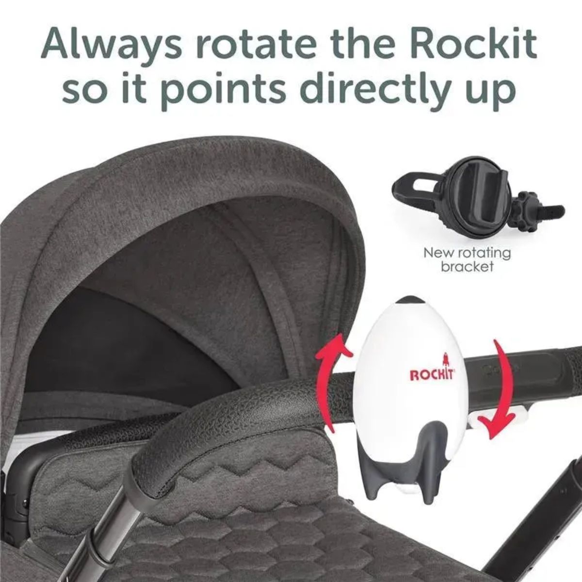 Rockit Portable Baby Rocker - USB Rechargeable 2.0