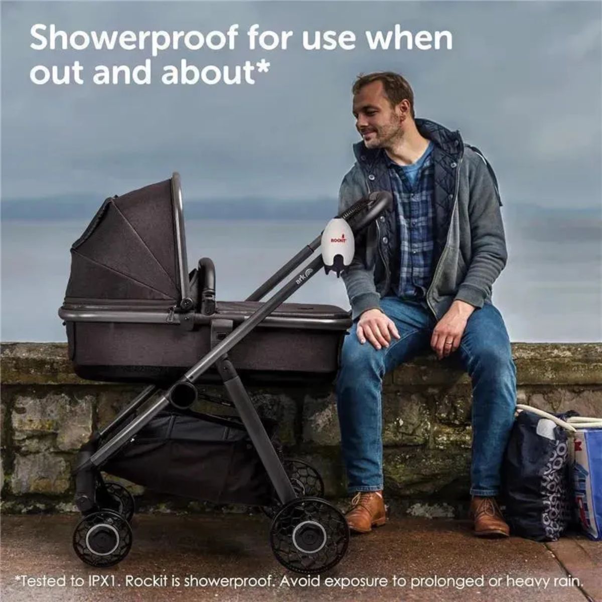 Rockit Portable Baby Rocker - USB Rechargeable 2.0 on Luna Baby Store Miami
