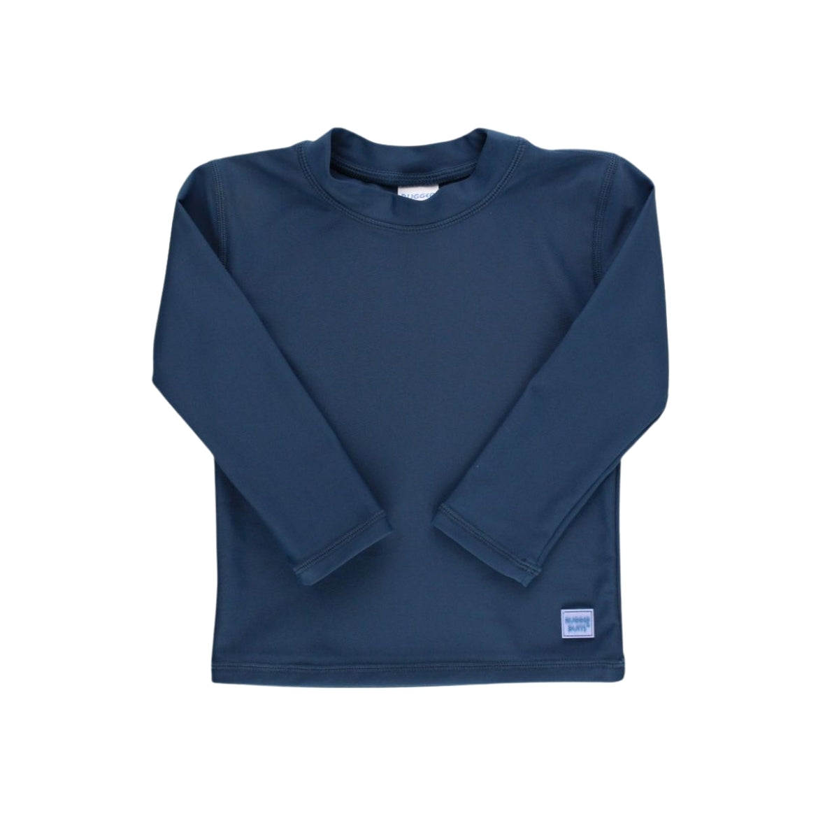 Rugged Butts Long Sleeve Rash Guard - Navy - 0-3M
