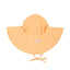 Ruffle Butts Swim Hat Reversible Melon - 0-12 M on Luna Baby Store Miami