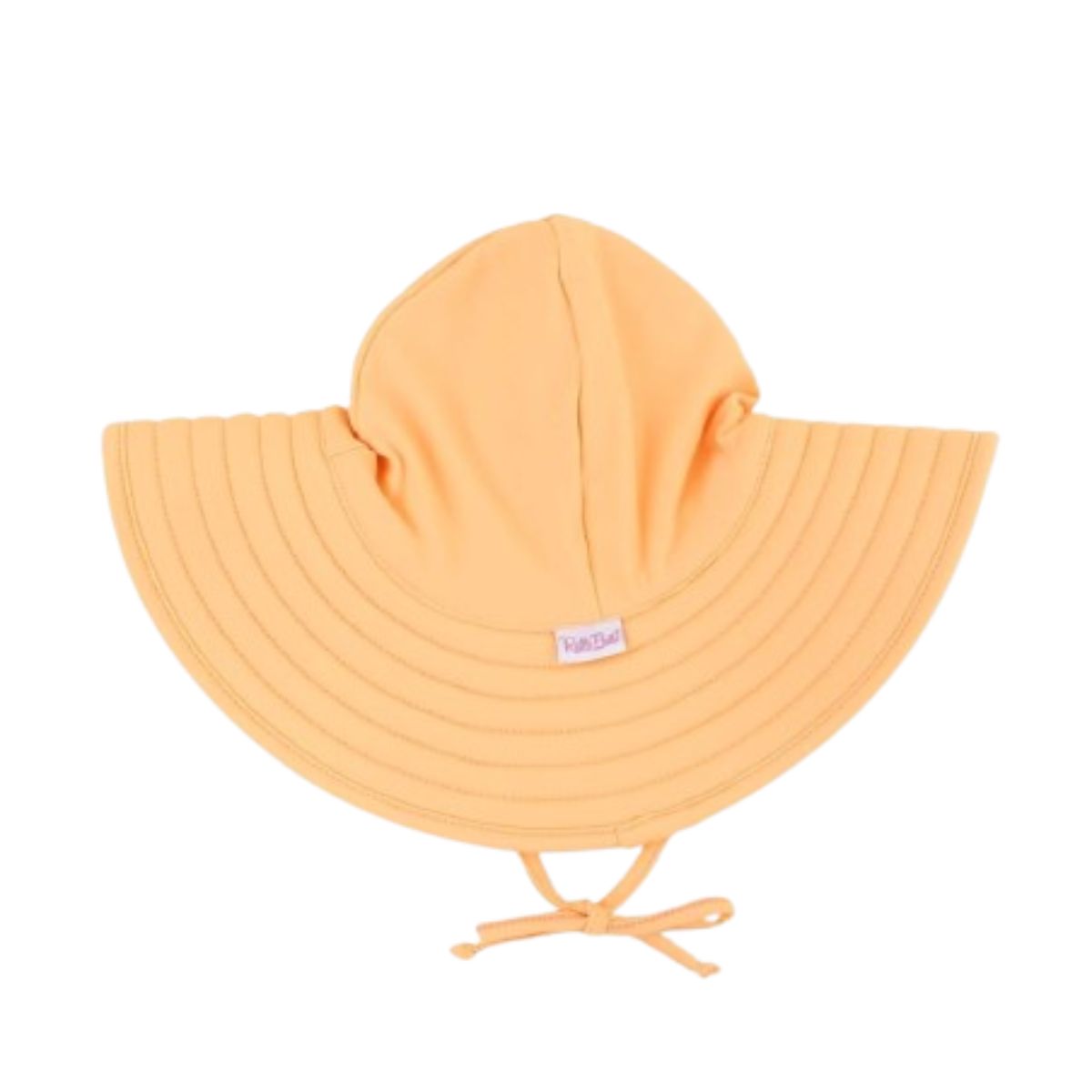 Ruffle Butts Swim Hat Reversible Melon - 0-12 M on Luna Baby Store Miami