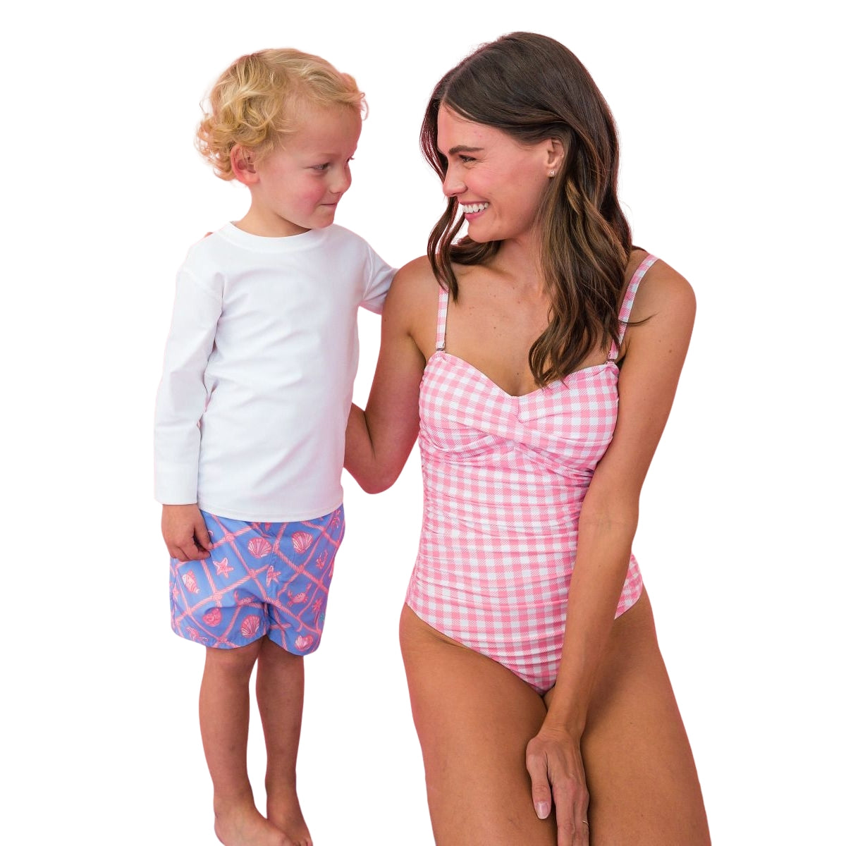 Rugged Butts Long Sleeve Rash Guard - White - 03T on Luna Baby Store Miami
