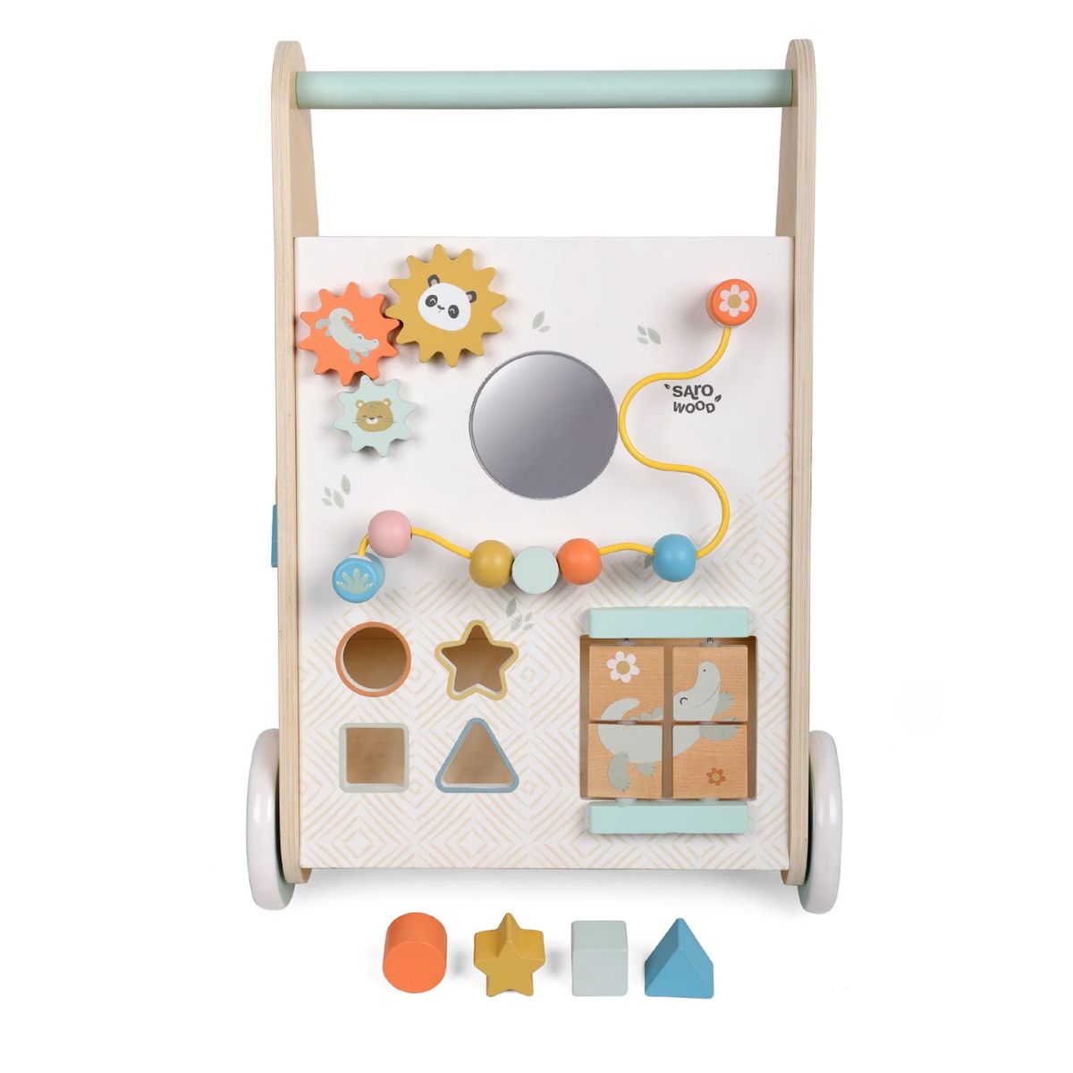SARO Multi-Activity Walker - 7 Engaging Sensory Activities