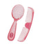 Safety 1st Easy Grip Brush & Comb - Pink