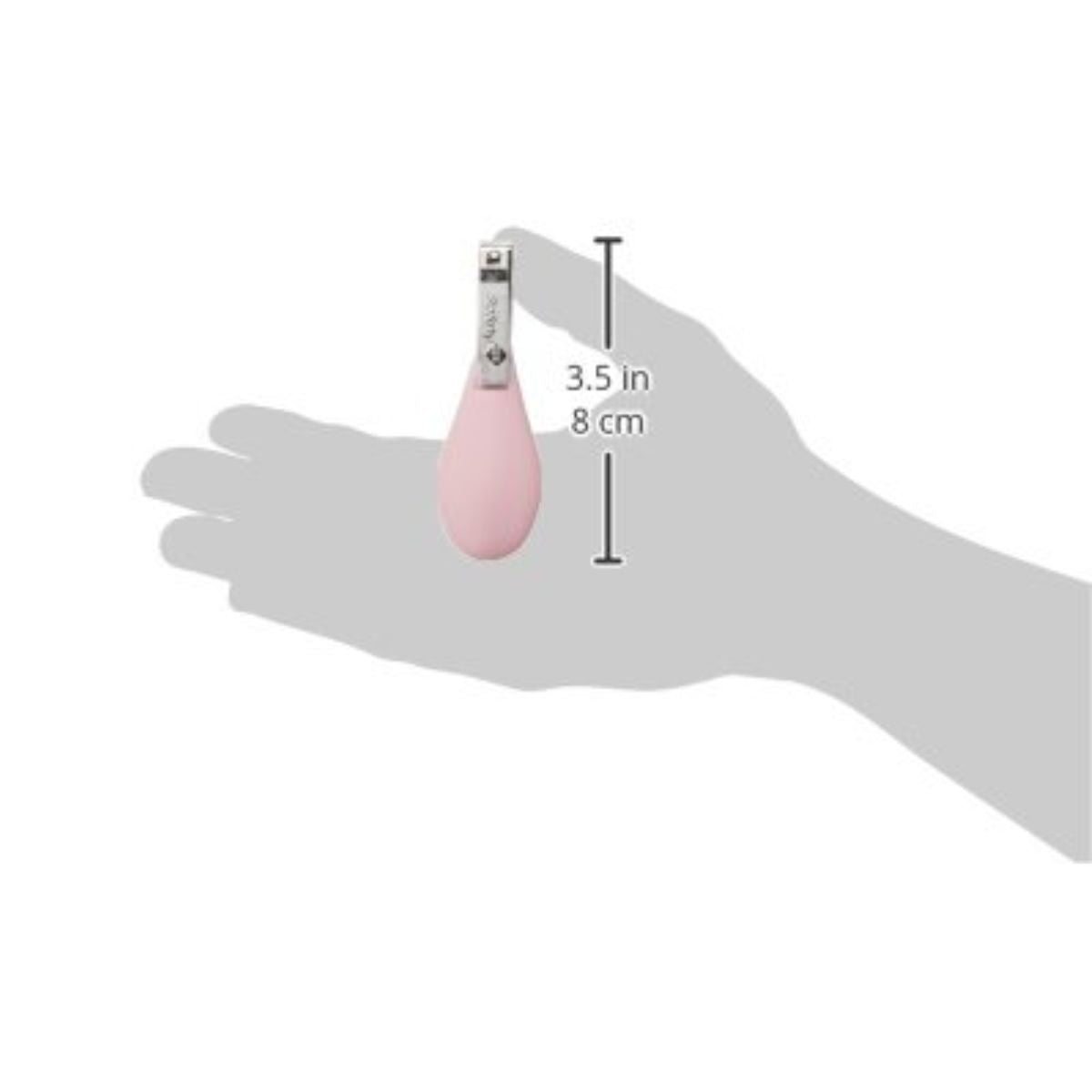 Safety 1st Fold-Up Nail Clippers 2 Pk - Pink - Compact 2 Pack Design