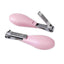 Safety 1st Fold-Up Nail Clippers 2 Pk - Pink