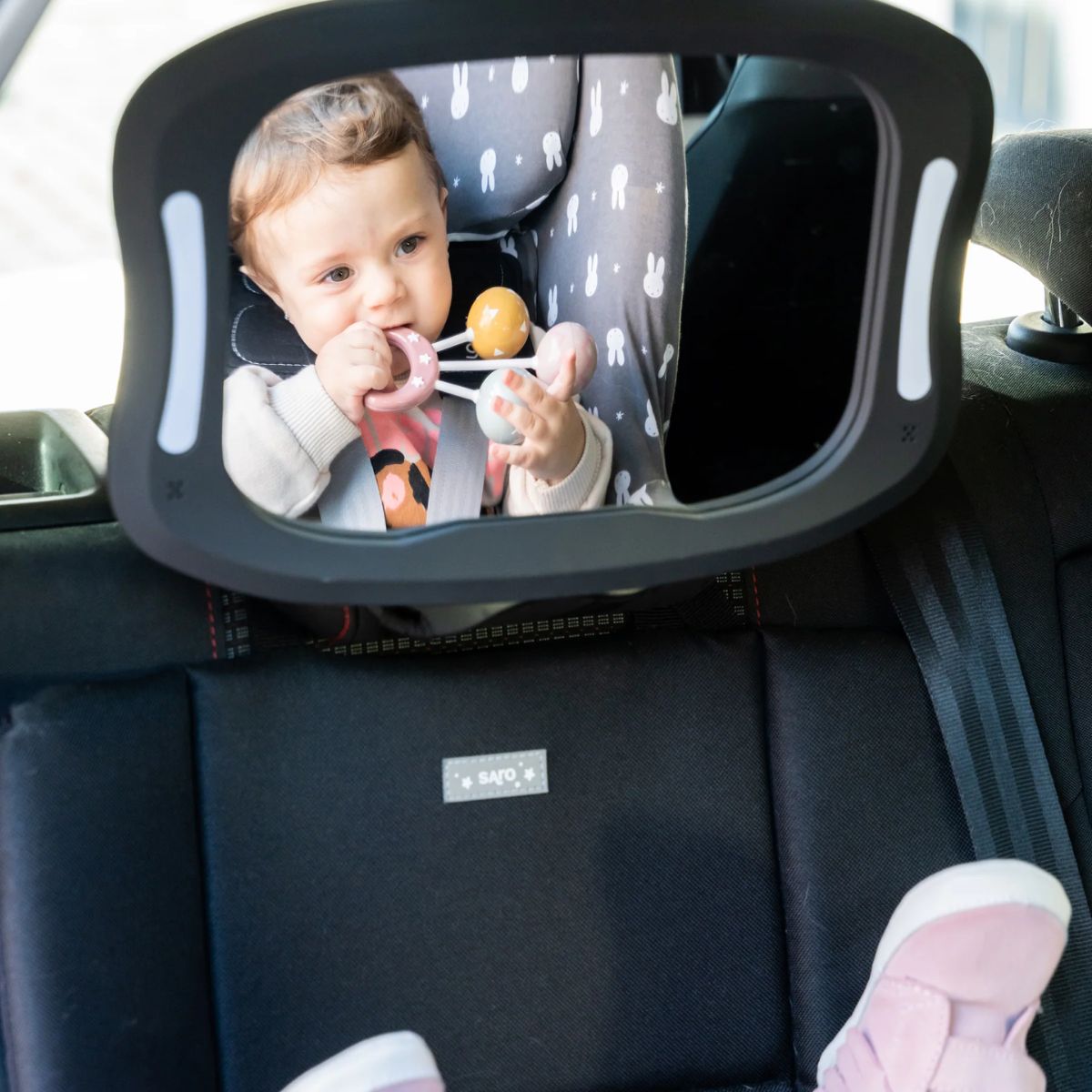 Saro 360 Baby Safety Mirror With Light